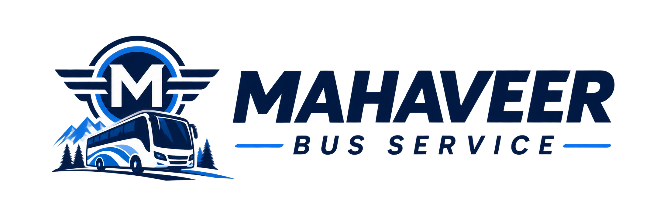 Mahaveer Bus Service Logo